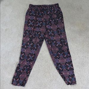 lush patterned pants